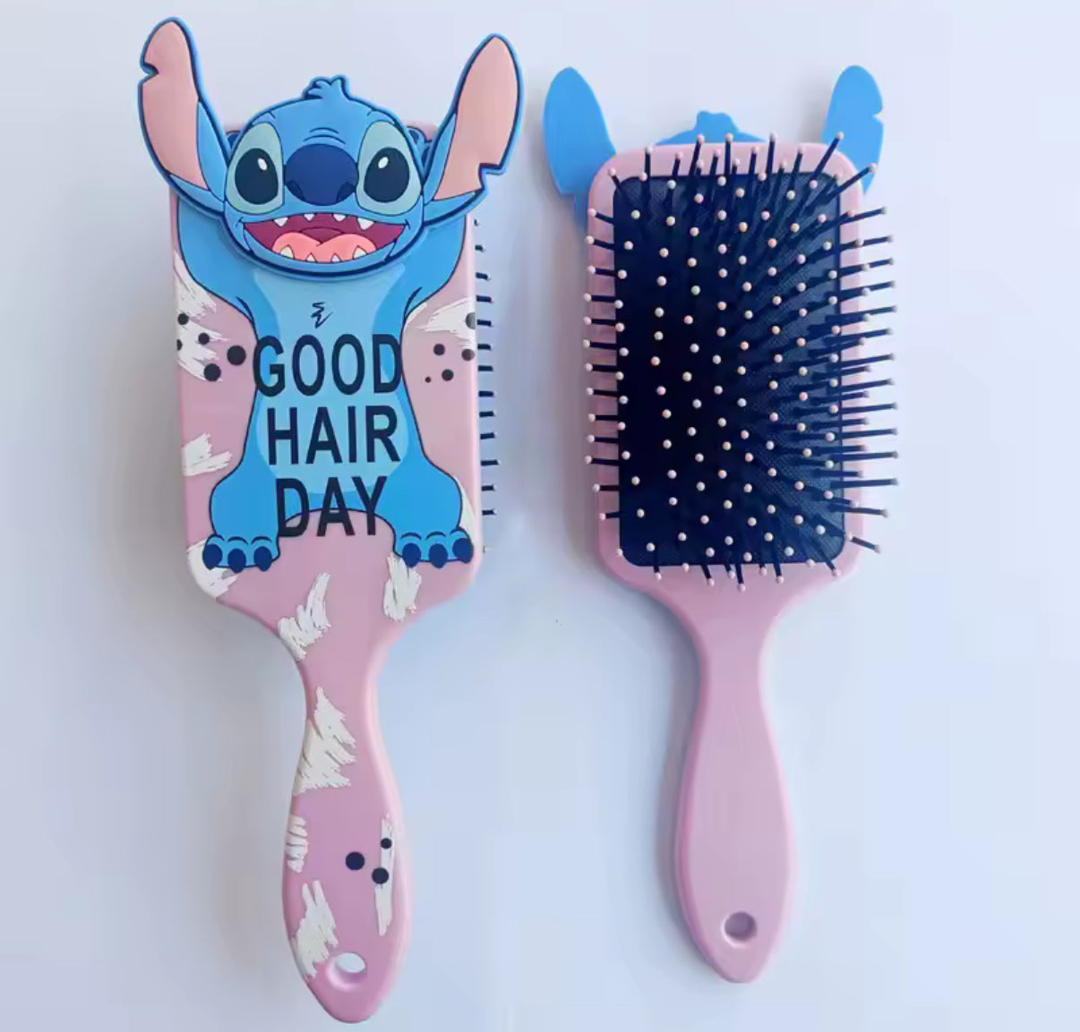 Disney Stitch Brush / Comb Series - Cute Cartoon KT - Peripheral Air Cushion Massage Comb / Brush - Perfect
Children Girls Birthday / Christmas Gift