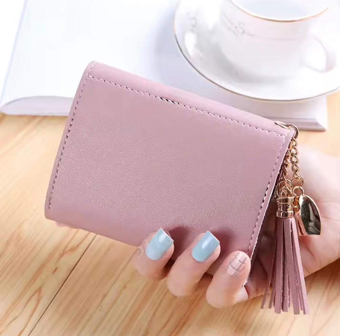 Disney Stitch Anime / Cartoon Women's / Girls Wallets PU Leather Female Purse - Multi-Card Holder - Fashion Purse - Gift - Short Wallet - Perfect Christmas / Birthday Gift