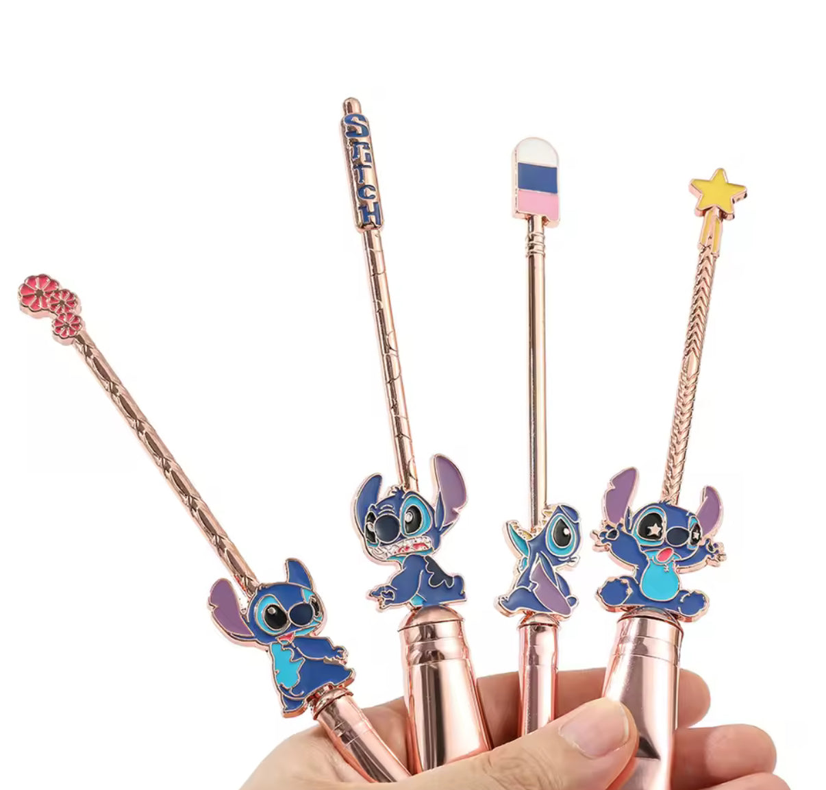 5pcs/set Stitch Anime / Cartoon Makeup Brushes Kawaii Stitch Model Cosmetics Brush for Women Eyeshadow
Concealer Lip Eye Brush - Perfect Birthday / Christmas Gift -
Pink & Blue