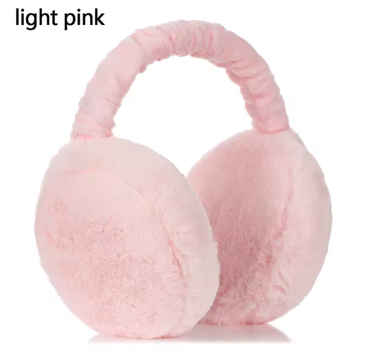 Fashion Autumn Winter Earmuffs Women Men Ear Warmer Plush Solid Color Adjustable Foldable Ear Muffs Earflap Earmuffs - Available In 3 Colours