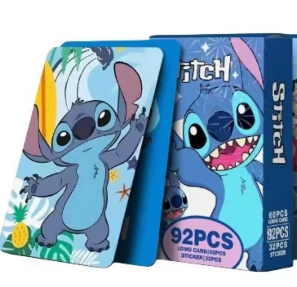 92pcs Stitch Cards / Stickers Anime Action Classic Toys Families Friends Party Game Collect Souvenir Kids Gift
Cards - Perfect Birthday / Christmas Gift