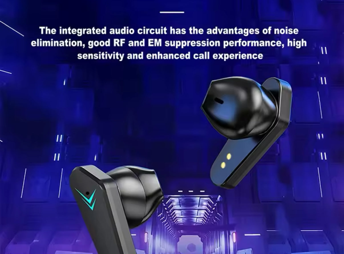 2025 NEW TWS Earphones Bluetooth Wireless Gamer Headphones 65ms Low Latency Earbuds fone Gamer Headset Gamer With Mic Handsfree - Perfect Birthday /
Christmas Gift Audio