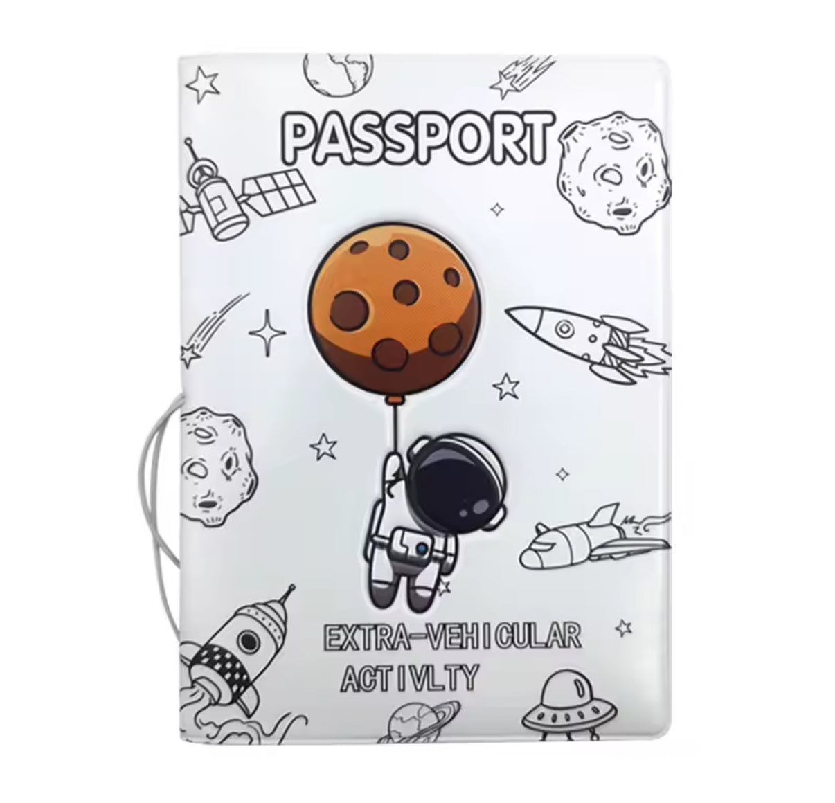 Disney / Marvel / Star Wars & Marvel - I Love Travel 3D PVC Passport Case/Cover Passport Holder/Wallet - Many Different Designs - Perfect For Kids & Adults