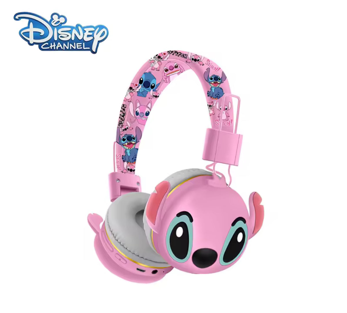 New Disney Stitch Bluetooth Headphones AH-906 Wireless
Earbuds HIFI Sound Foldable Headsets with Mic Anime Cartoon Kids Gifts - Perfect Christmas/Birthday Gift