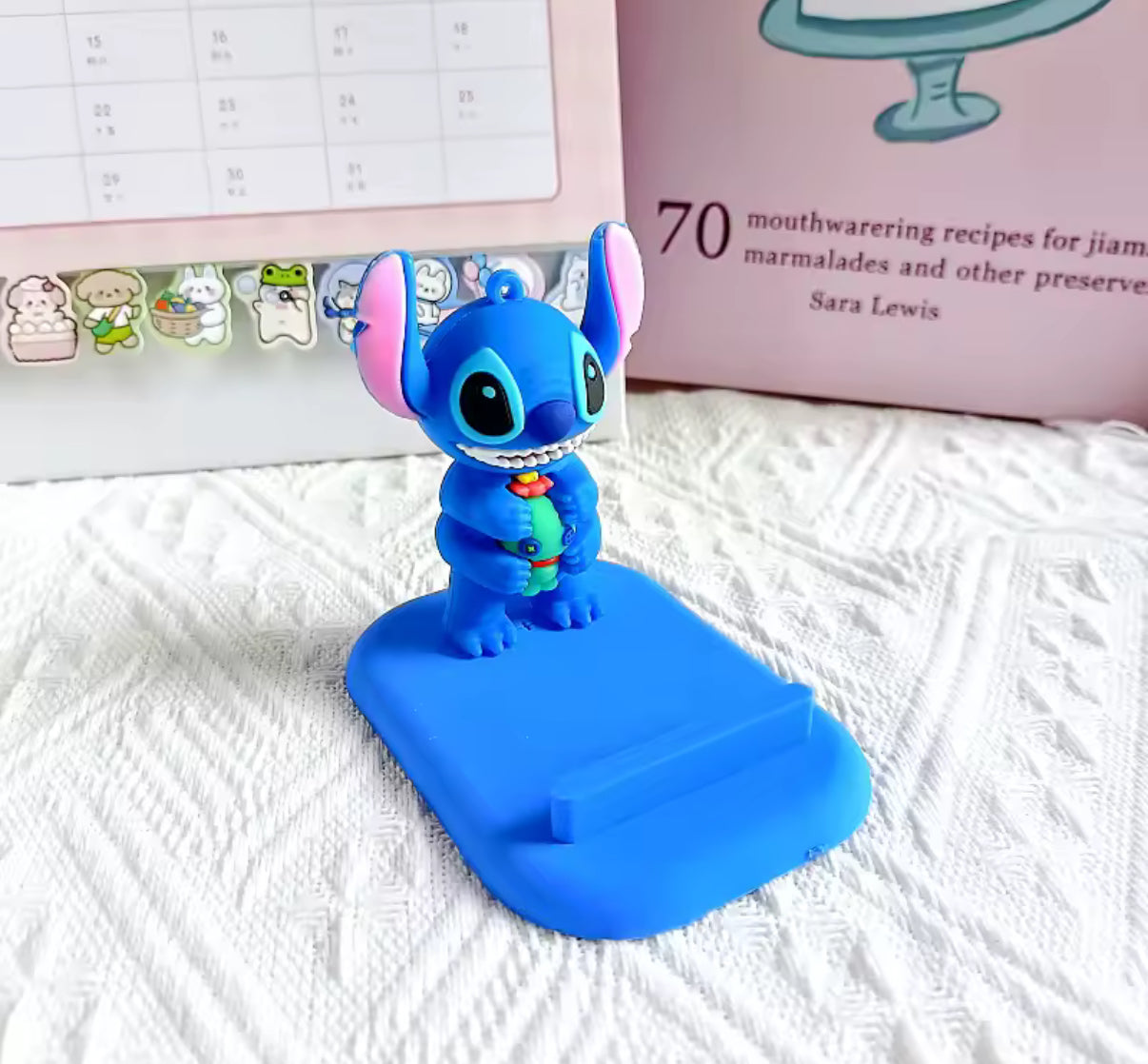 Disney Stitch Mobile Phone Stand Bedside Table Stands Cute
Cartoon Characters Multi Functional Creative Mobile
Decoration - Perfect Birthday / Christmas Gift - Anime