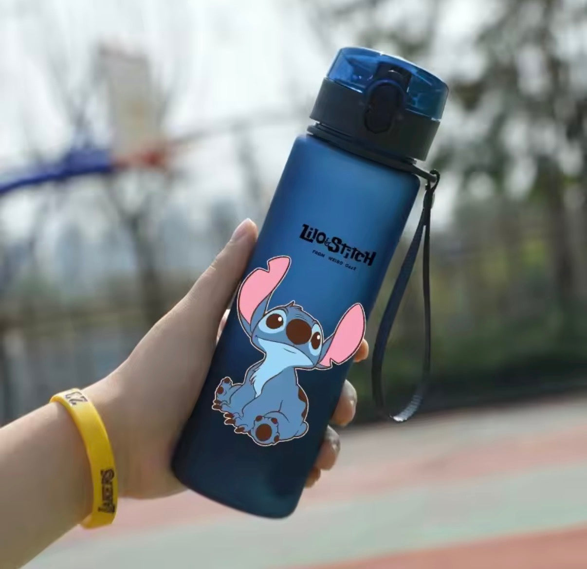 Disney 560ML Stitch Cartoon Water Bottle Cup Grey & Blue
Portable Plastic Large Capacity Clear Cup Outdoor Sports Water Bottle - Anime - 19 Different Designs - Perfect
Birthday / Christmas Gift