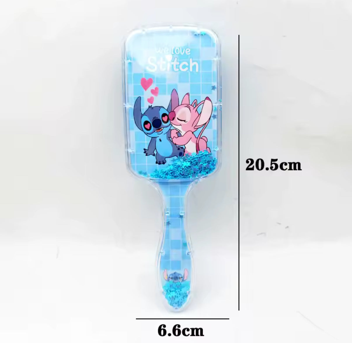 Disney Stitch Hair Brush - Cartoon Anime Air Cushion Brush - Kawaii Kids Hair Air Bag Brush - Kawaii - Stitch Girls - Perfect Christmas / Birthday Gift Multicolor