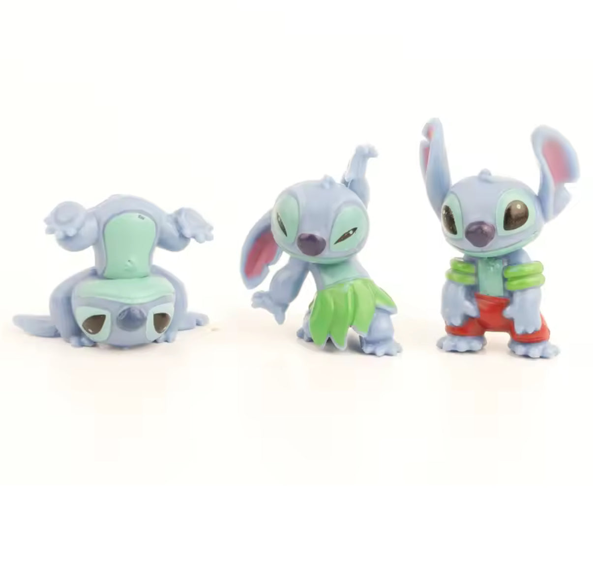 8pcs/set Stitch Scrump Lilo Summer Version PVC Figure
Collectible Model Toys for Children - Between 5-8cm Tall Per Figure - Anime / Cartoon - Desktop Figures - Perfect Gift For Birthdays & Christmas