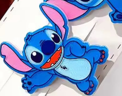 Disney Stitch - 2 Piece (1 Pair) Clip Set - Stitch / Angel ‌Lilo & Stitch‌ Element Hair Clips - Cartoon Fun Daily Wear Gifts Hair Accessories