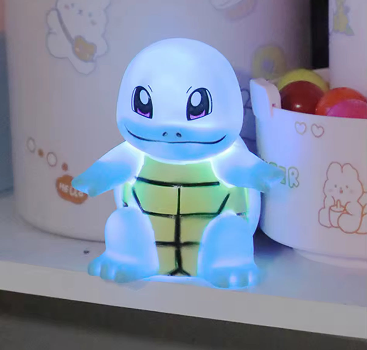 Pokemon Pikachu Night Light Glowing Children Toy Pokemon Pikachu Cute Bedside Lamp Children's Birthday Christmas
Present**