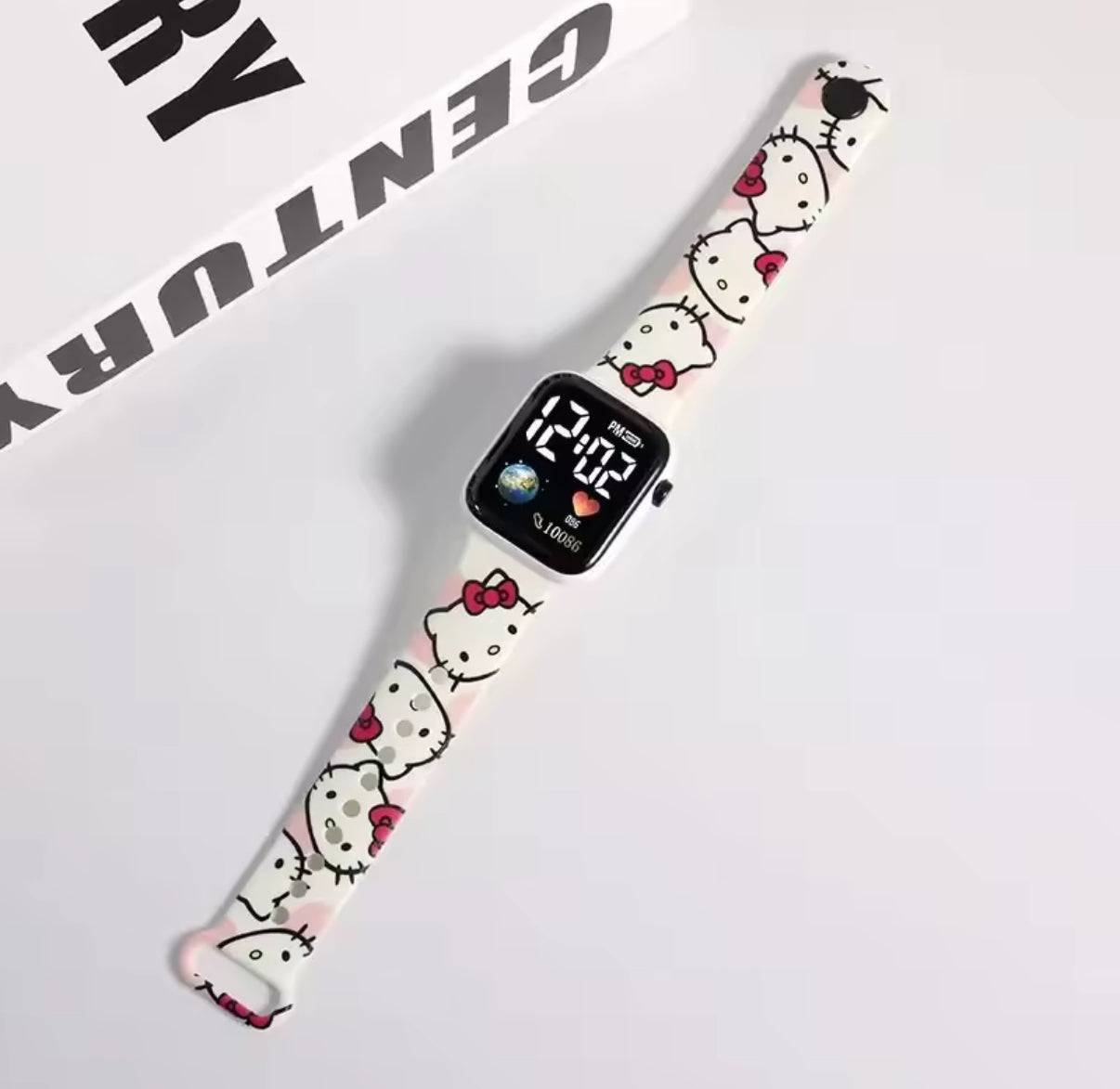 Stitch / Hello Kitty Anime Cartoon LED Watch - Silicone
Strap - Colourful Digital Watch - Kawaii - Perfect Birthday / Christmas Gift For Kids