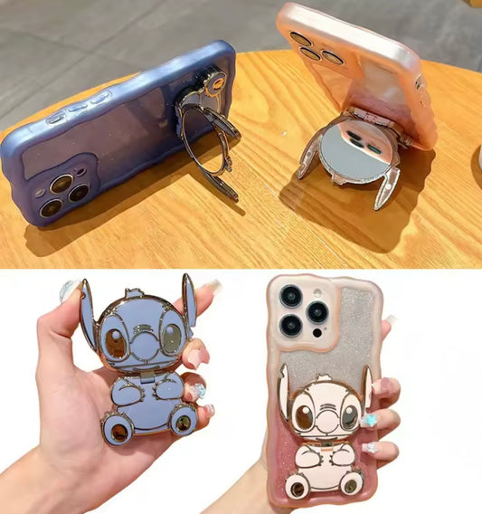 Stitch Phone Stand Mirror Foldable Cartoon Finger Holder Cute Women/Girls/Boys Portable Phone Desktop Bracket
Makeup Accessories Cellphone Smartphone Accessories -
Perfect Birthday / Christmas Gift