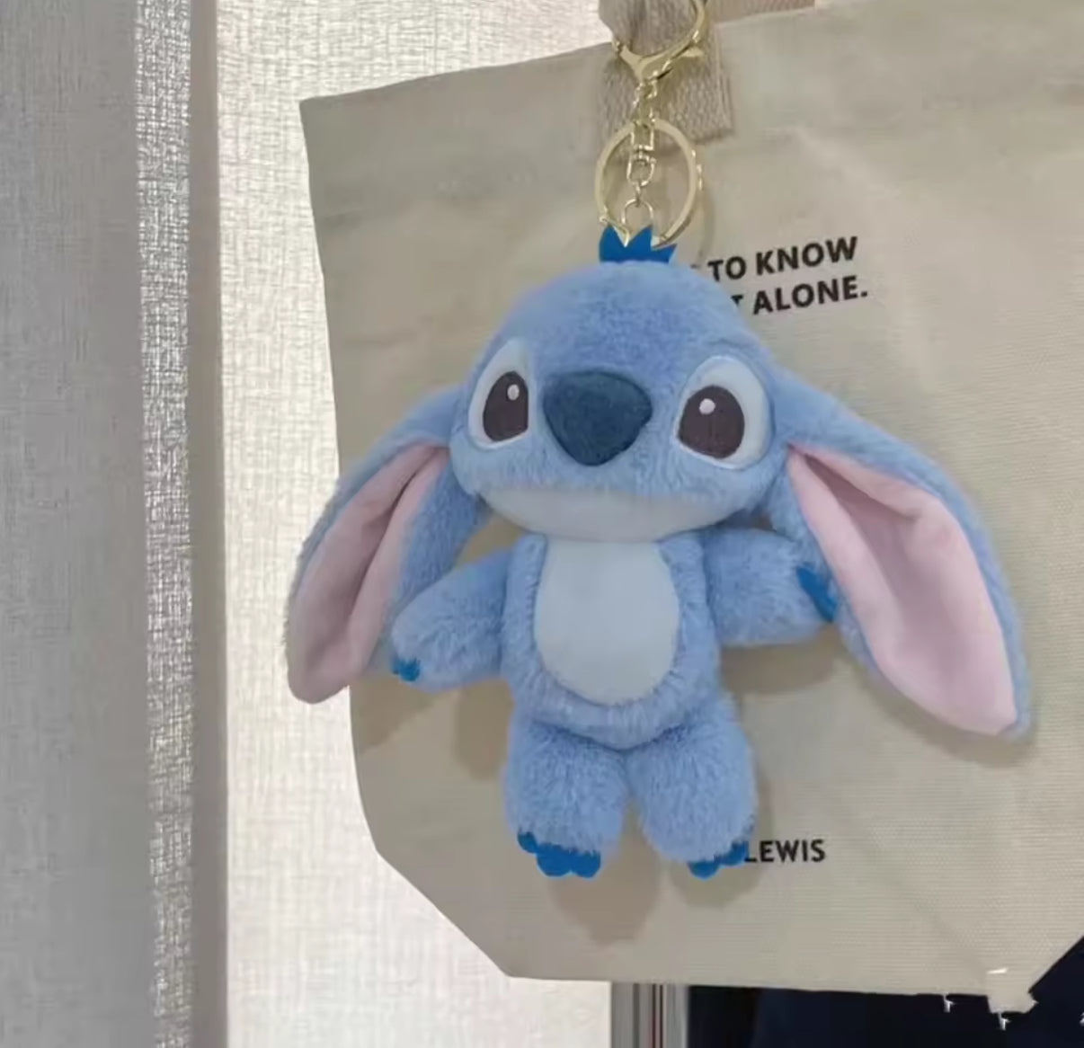 16cm Stitch Anime / Cartoon Keychain - Plush Toy -
Backpack Pendant - Anime Stitch Boys & Girl's Toy - Soft Stuffed Doll - Perfect Christmas / Birthday Gift