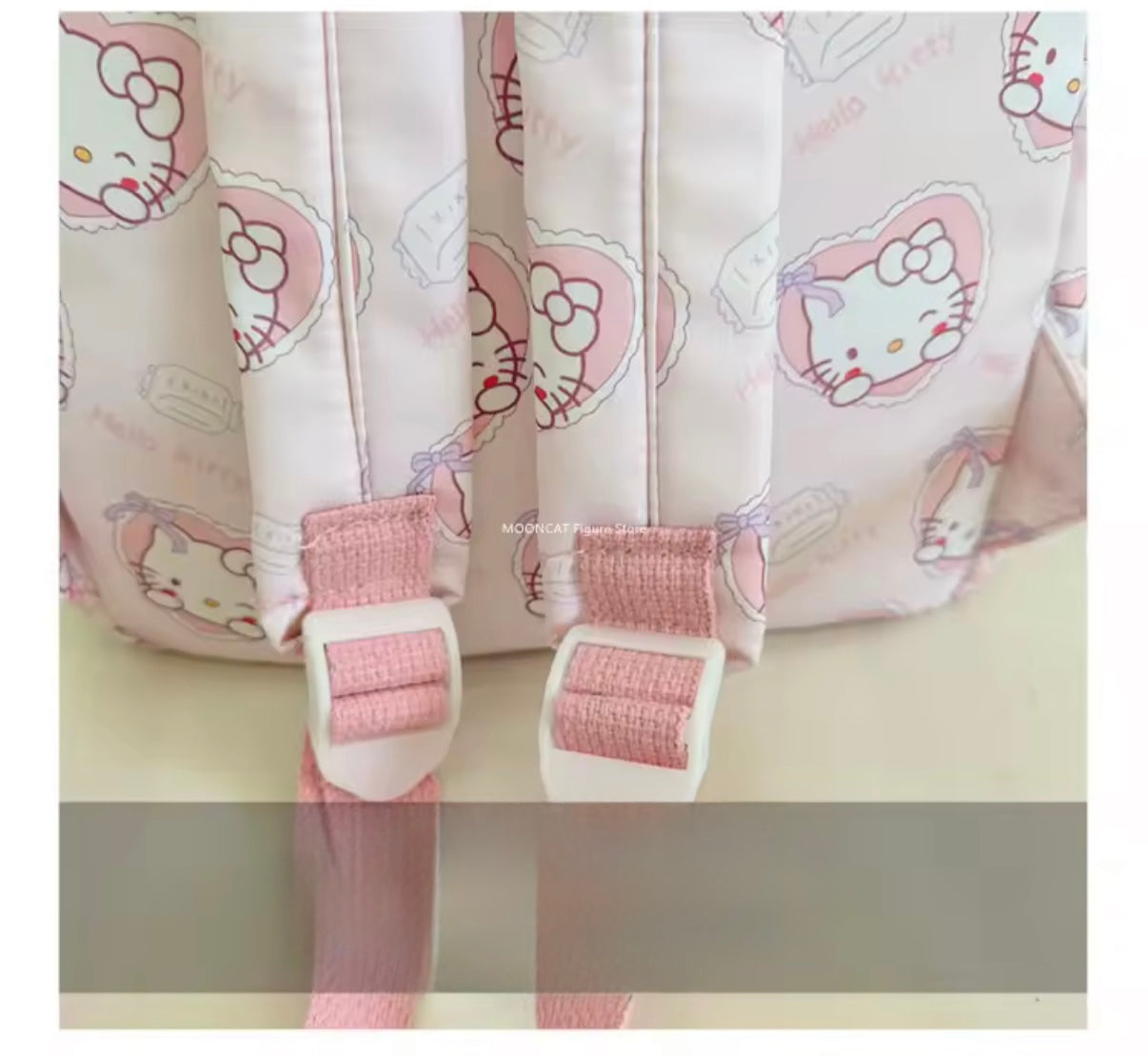 Sanrio Kids / Girls School Bag Backpack - Hello Kitty Backpack Student School Supplies - High Capacity Double Shoulder Bag**