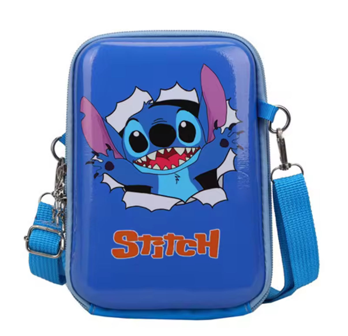 Disney Stitch / Angel Kids Bag Cartoon Diagonal Hard Shell Cross bag Fashion
Accessory For Boys & Girls - School / Travel Bag - Anime /
Kawaii - 6 Different Designs