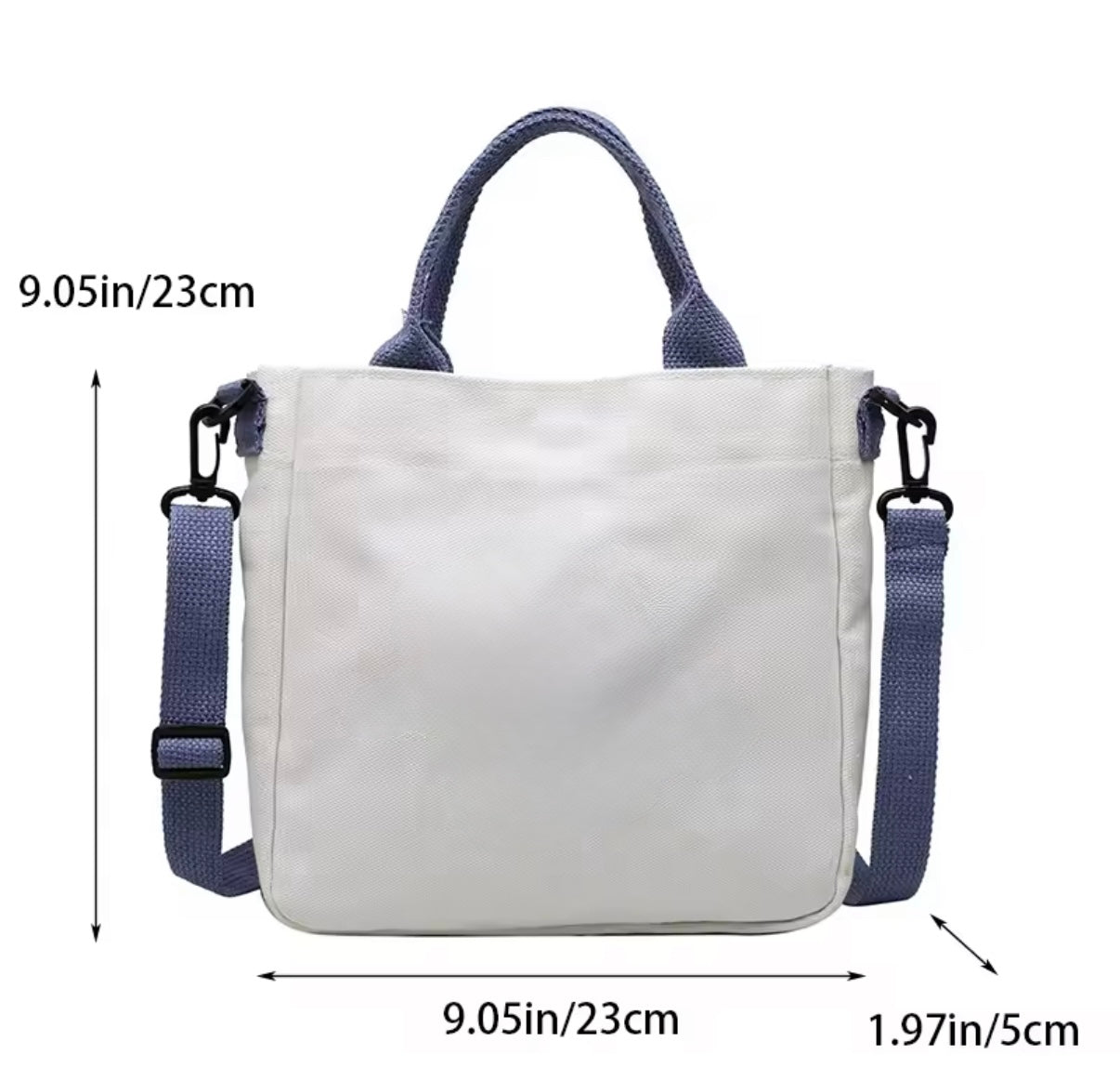 Disney Stitch Anime Peripheral Canvas Bag Student Shoulder Bag Crossbody Bag Detachable Shoulder Strap Handbag Tote Bag - Perfect Christmas / Birthday Gift