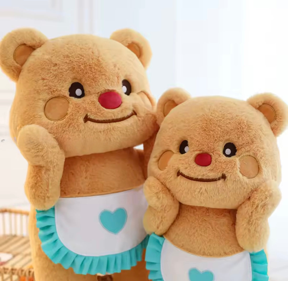 MINISO Butter Bear Doll Girl Rag Doll Plush Toy - Kawaii - Cartoon - 35cm & 45cm Bears Available - Birthday / Christmas Gift**