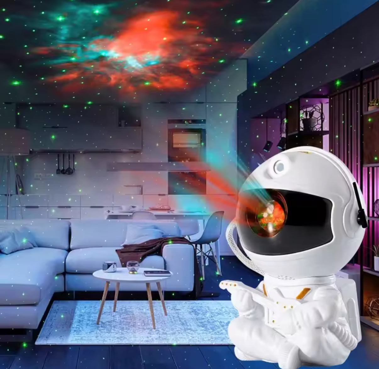 Galaxy Star Astronaut Projector LED Night Light Starry Sky
Projector With Remote - Lamp Decoration Bedroom - Room Decorative For Children Gifts - Perfect Birthday & Christmas Gift