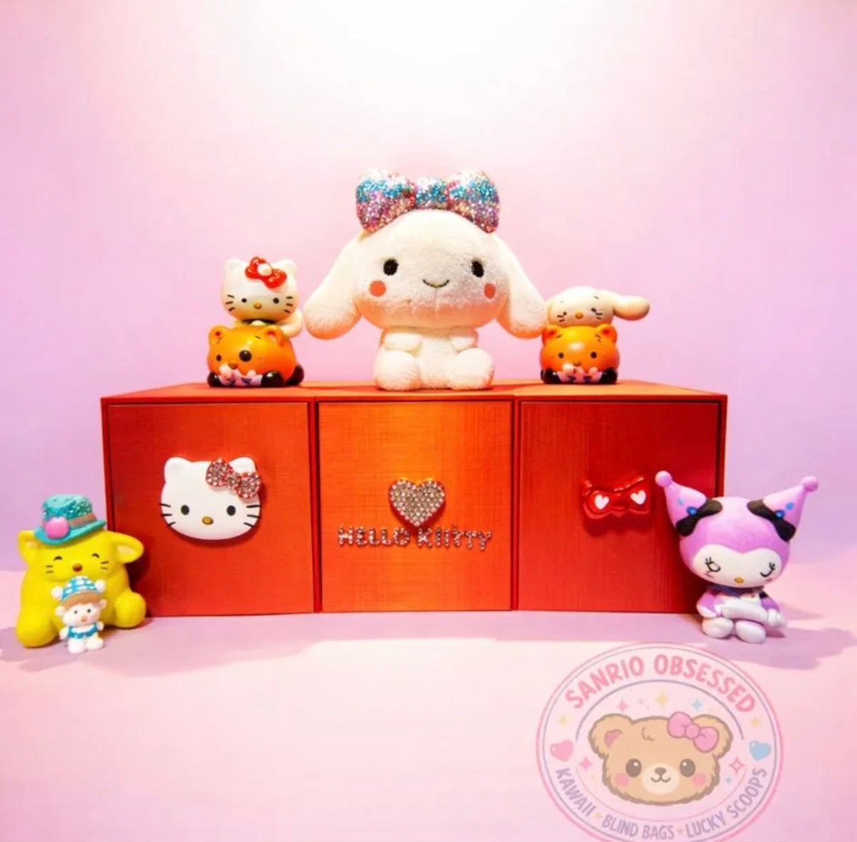 Sanrio Themed - Customised Draw Sets - Gift - For Children & Adults
