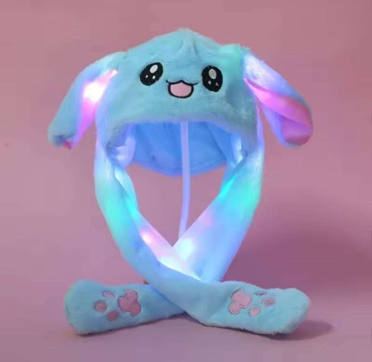 Disney Anime Stitch Plush Bunny Ears Hat Cartoon Cute Stitch
Children Girls Boys Ear Movable & LED Flashing Lights Autumn Winter Warm Hats
- Kids Birthday / Christmas Gift