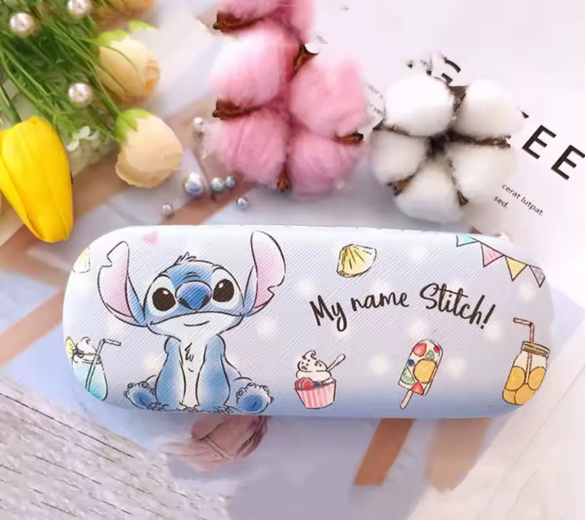 Stitch Printed Glasses / Sunglasses Case Hard Shell Cases - Glasses / Sunglasses Storage Box Anime - Stitch Glasses
Case - Birthday / Christmas Kids Gift - School / Office