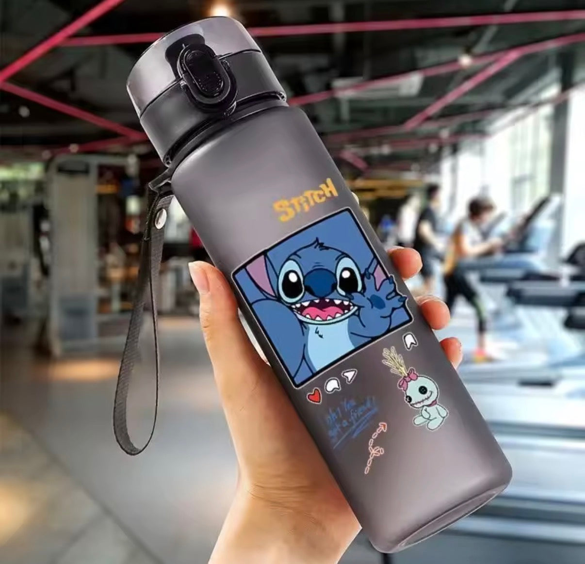 Disney 560ML Stitch Cartoon Water Bottle Cup Grey & Blue
Portable Plastic Large Capacity Clear Cup Outdoor Sports Water Bottle - Anime - 19 Different Designs - Perfect
Birthday / Christmas Gift