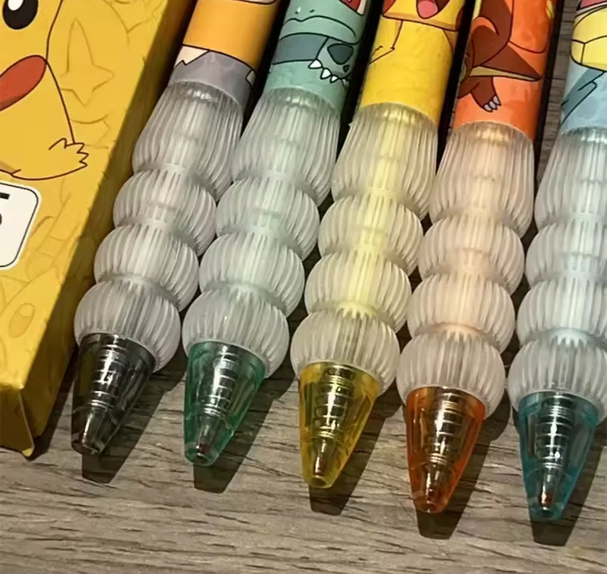 5pcs Pokemon Pikachu Gel Pen Cute Anime Cartoon
Charmander Squirtle Press on Gel Pen Stationery School
Supplies Holiday Gifts**