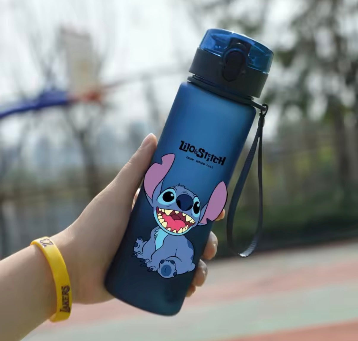 Disney 560ML Stitch Cartoon Water Bottle Cup Grey & Blue
Portable Plastic Large Capacity Clear Cup Outdoor Sports Water Bottle - Anime - 19 Different Designs - Perfect
Birthday / Christmas Gift