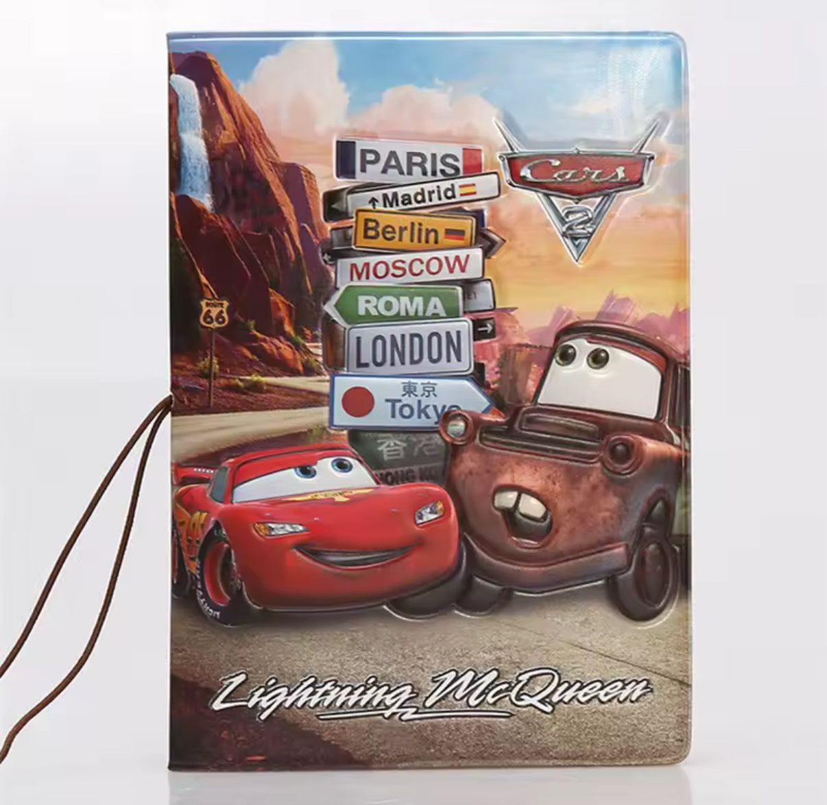 Disney / Marvel / Star Wars & Marvel - I Love Travel 3D PVC Passport Case/Cover Passport Holder/Wallet - Many Different Designs - Perfect For Kids & Adults