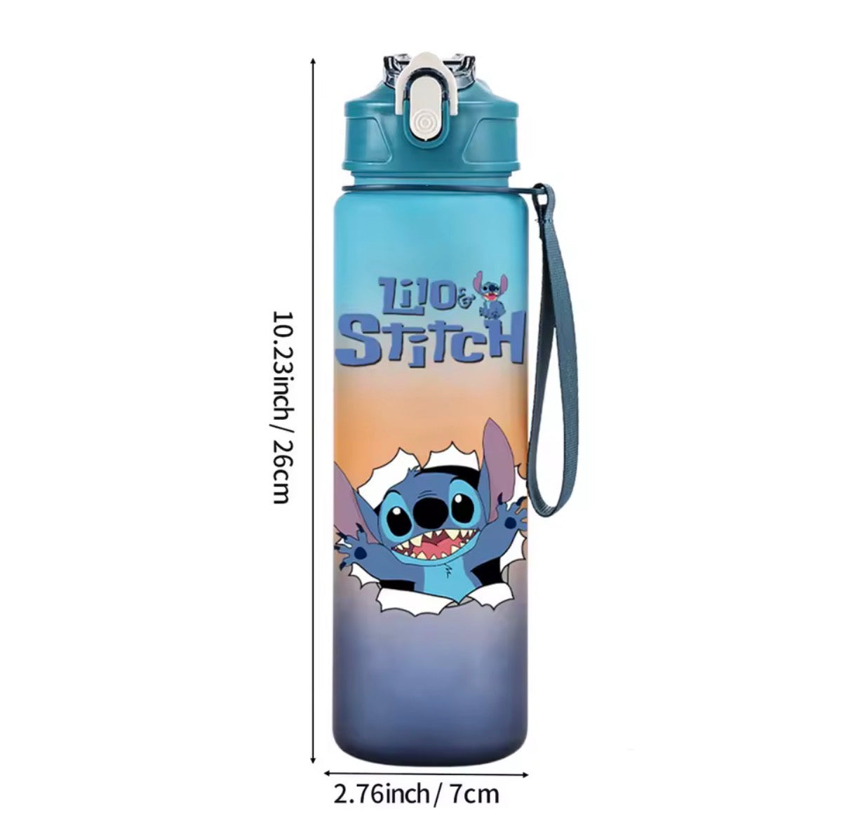 750ML Disney Stitch Water Bottle Large Capacity Drinking Portable Cartoon Anime Outdoor Sport Water Cup
Children Kid Gifts - Perfect Gift For Birthdays & Christmas - Many Different Designs