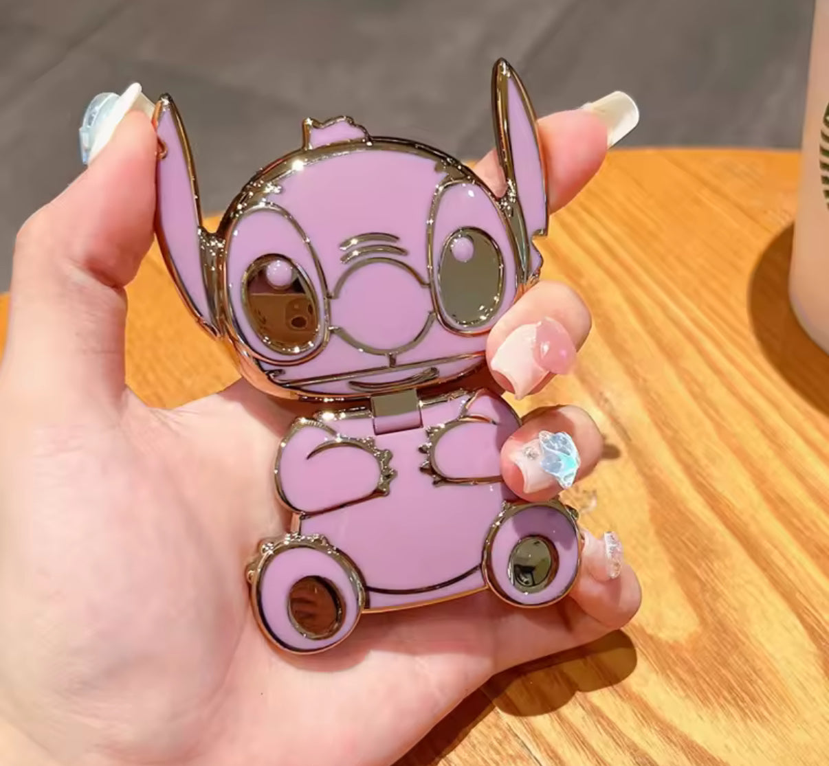 Stitch Phone Stand Mirror Foldable Cartoon Finger Holder Cute Women/Girls/Boys Portable Phone Desktop Bracket
Makeup Accessories Cellphone Smartphone Accessories -
Perfect Birthday / Christmas Gift