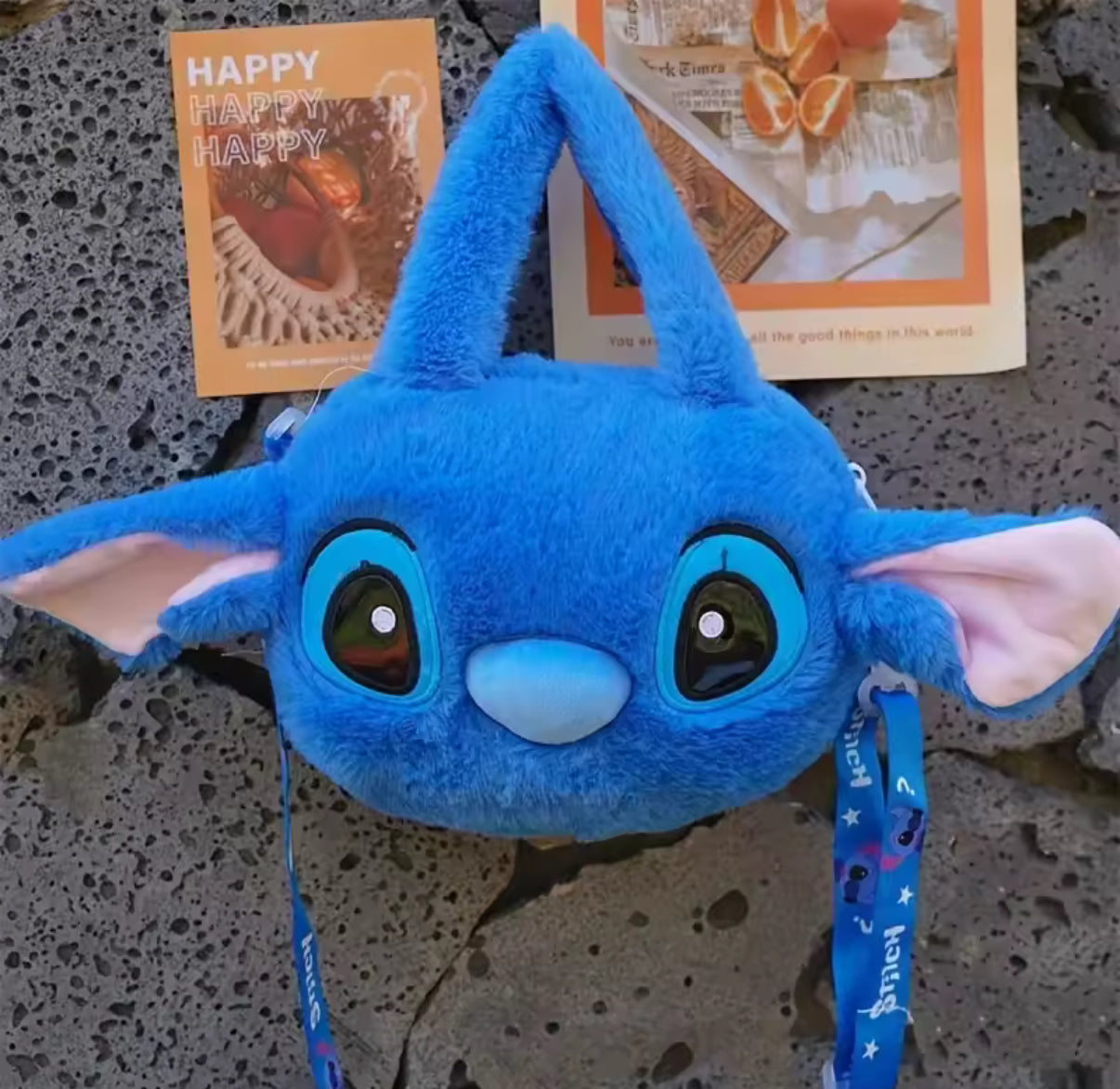 Stitch Plush Bag Toys Plush Messenger Bag Girl Handbag
Cartoon Anime - Children's Cartoon Plushie Soft Bag - Perfect For School / Travel Birthday / Christmas Gift**
