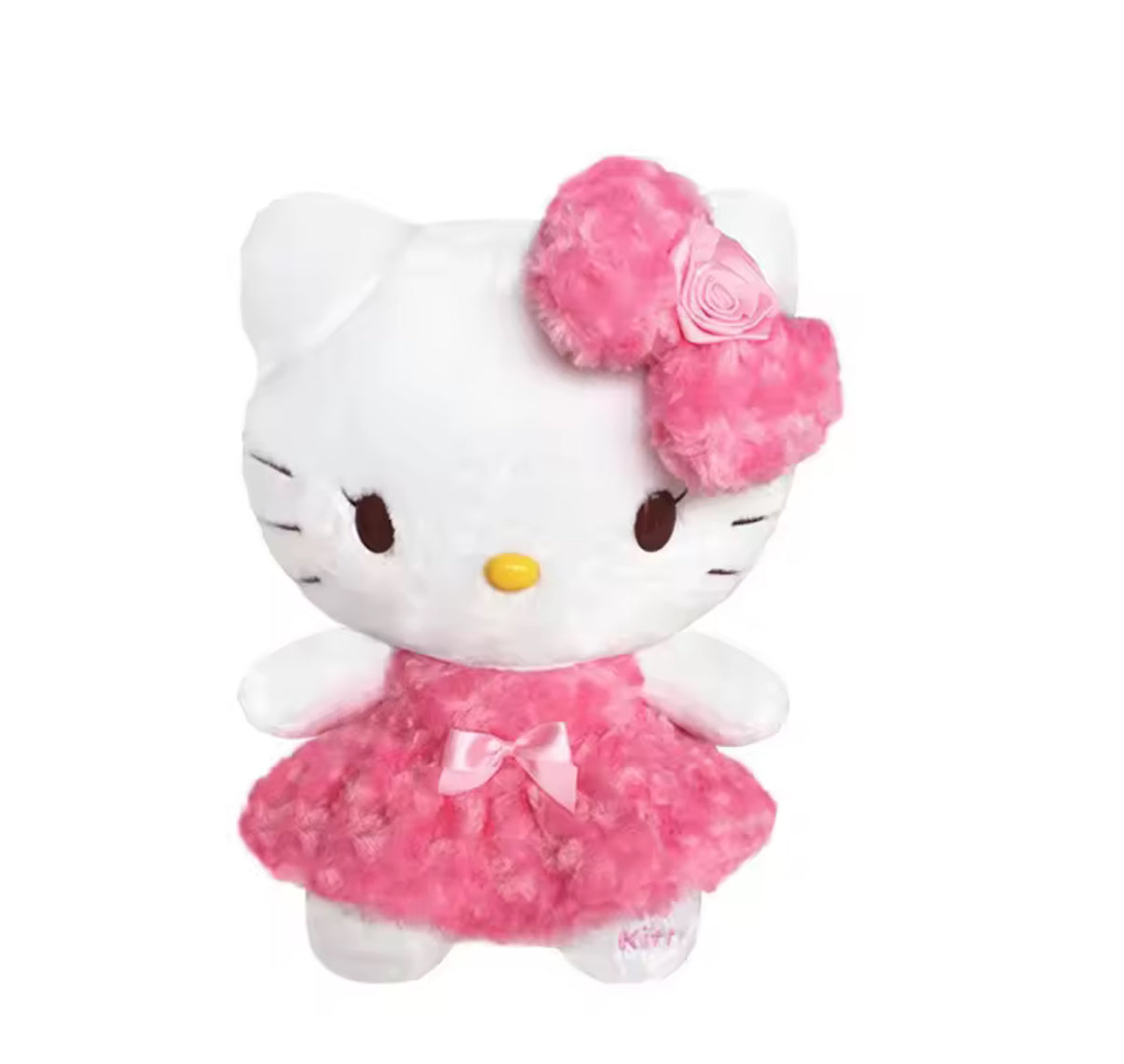 Sanrio 24cm Hello Kitty Plush Doll - Kawaii Rose - Cartoon Figure Anime Stuffed Animals Soft Toy Girl Children Birthday / Christmas Gifts**