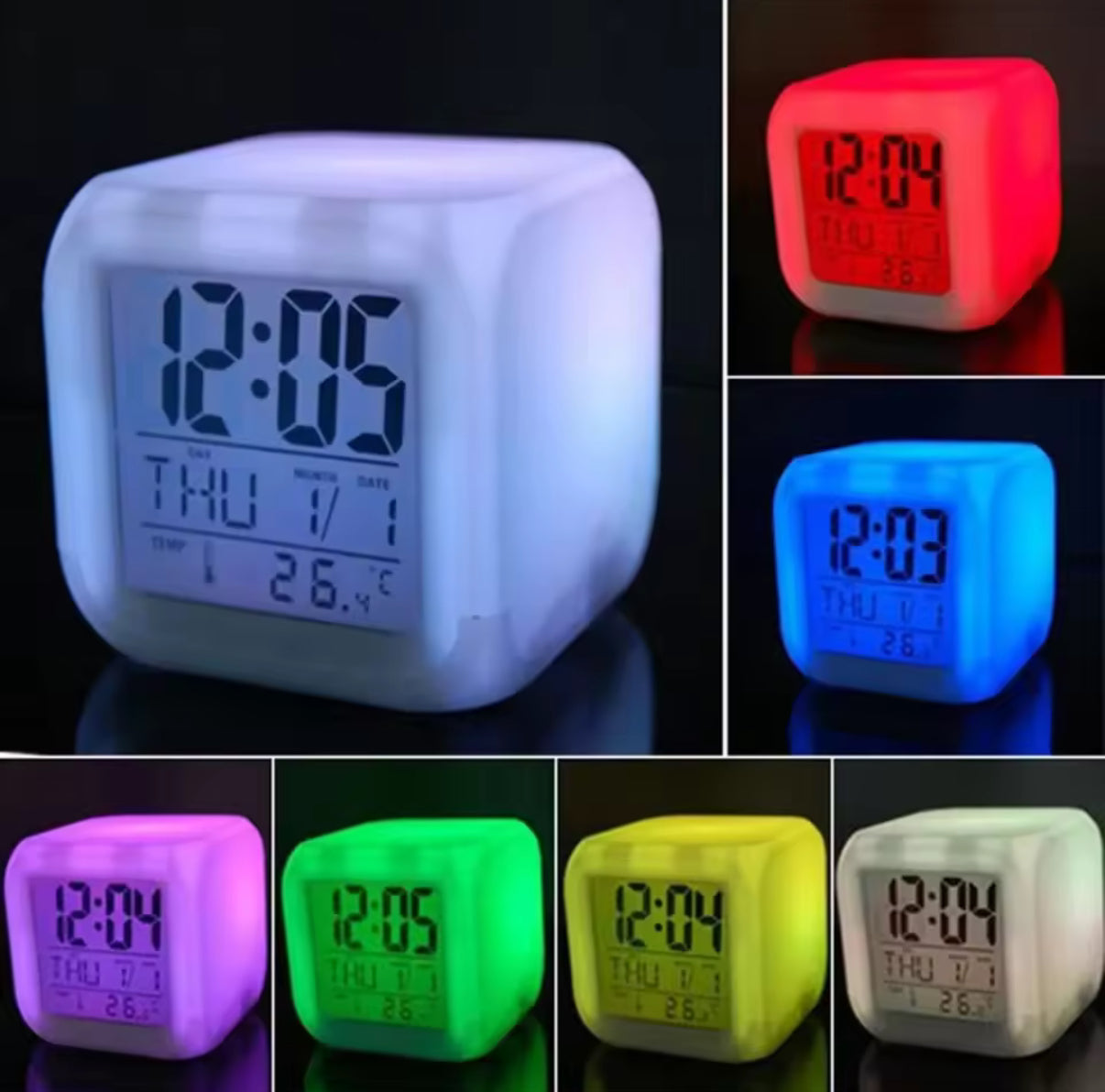 Disney Stitch Alarm Clock For Kids With 7 Colour Changing LED
Night Light Digital Display Funny Cartoon Gift For Children
- Anime & Cartoon - Perfect Birthday / Christmas Gift