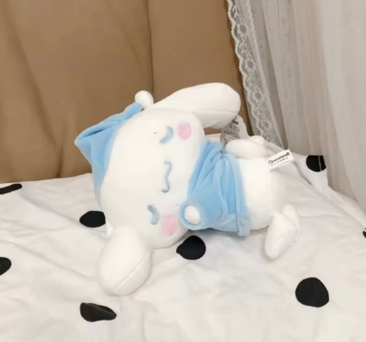 Plush Sanrio 20cm Cinna, Melody Doll Plushie Toy Kawaii Anime Sweet Lovely Cartoon Cute Soft Birthday / Christmas Gift For Girls**