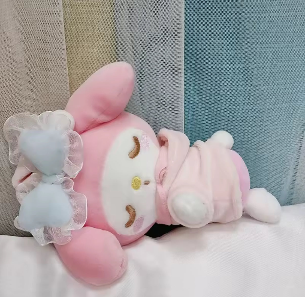Plush Sanrio 20cm Cinna, Melody Doll Plushie Toy Kawaii Anime Sweet Lovely Cartoon Cute Soft Birthday / Christmas Gift For Girls**