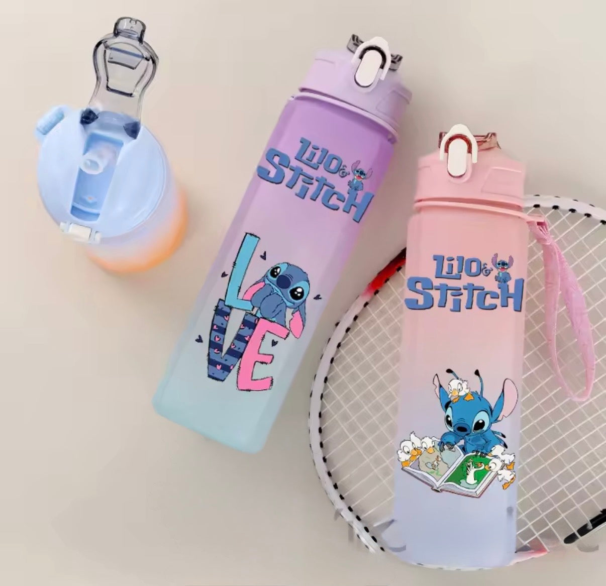 750ML Disney Stitch Water Bottle Large Capacity Drinking Portable Cartoon Anime Outdoor Sport Water Cup
Children Kid Gifts - Perfect Gift For Birthdays & Christmas - Many Different Designs