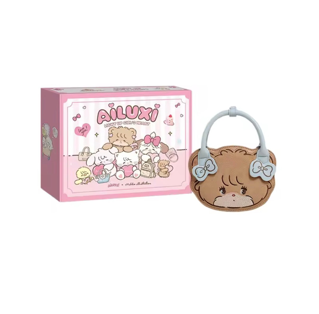 Harajuku Cat Latte Coloured Circular Hand Bag - Girls / Women Versatile Cute Handbag