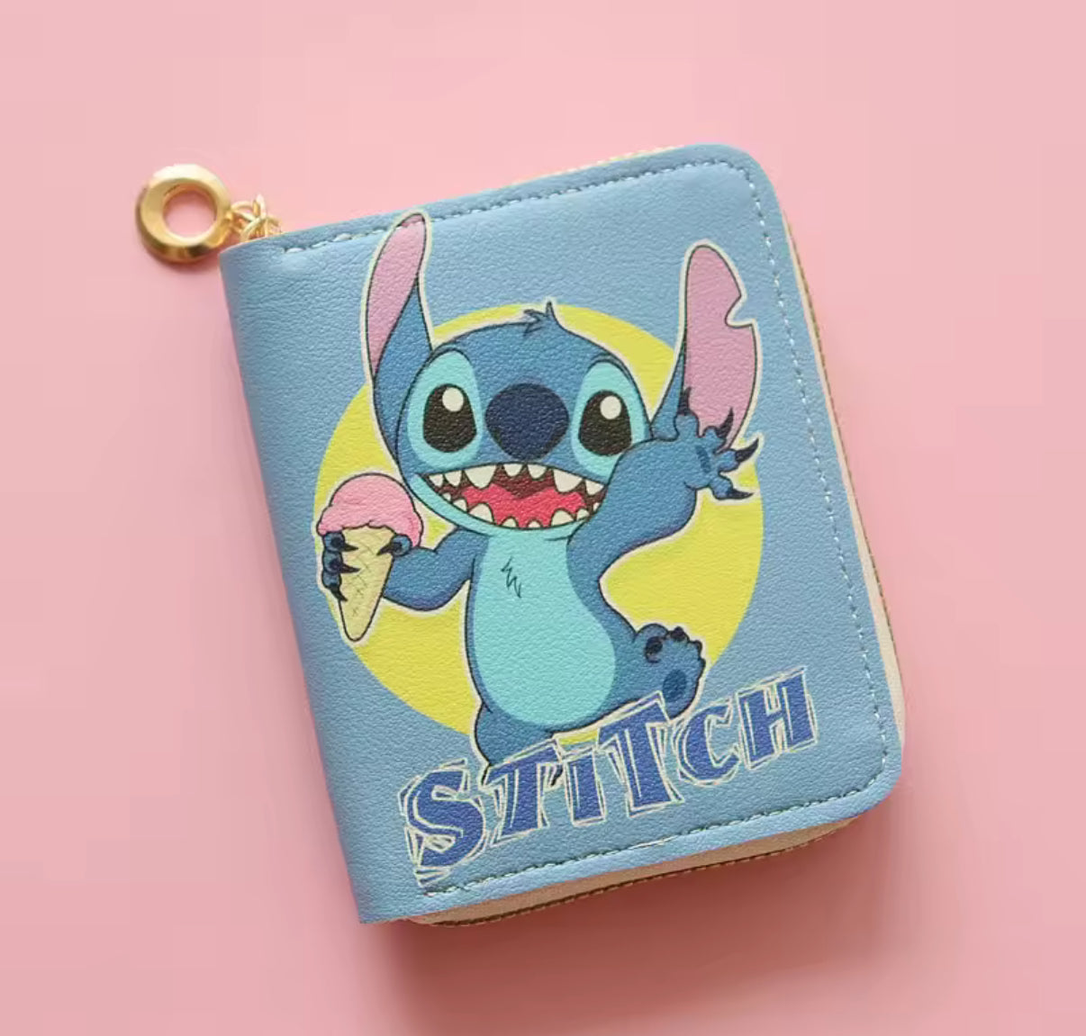 Disney Stitch Cartoon Anime - Coin Purse Fashion Cartoon Zipper
Wallet - Card Holder ID Storage Bag - Perfect Birthday & Christmas Gift