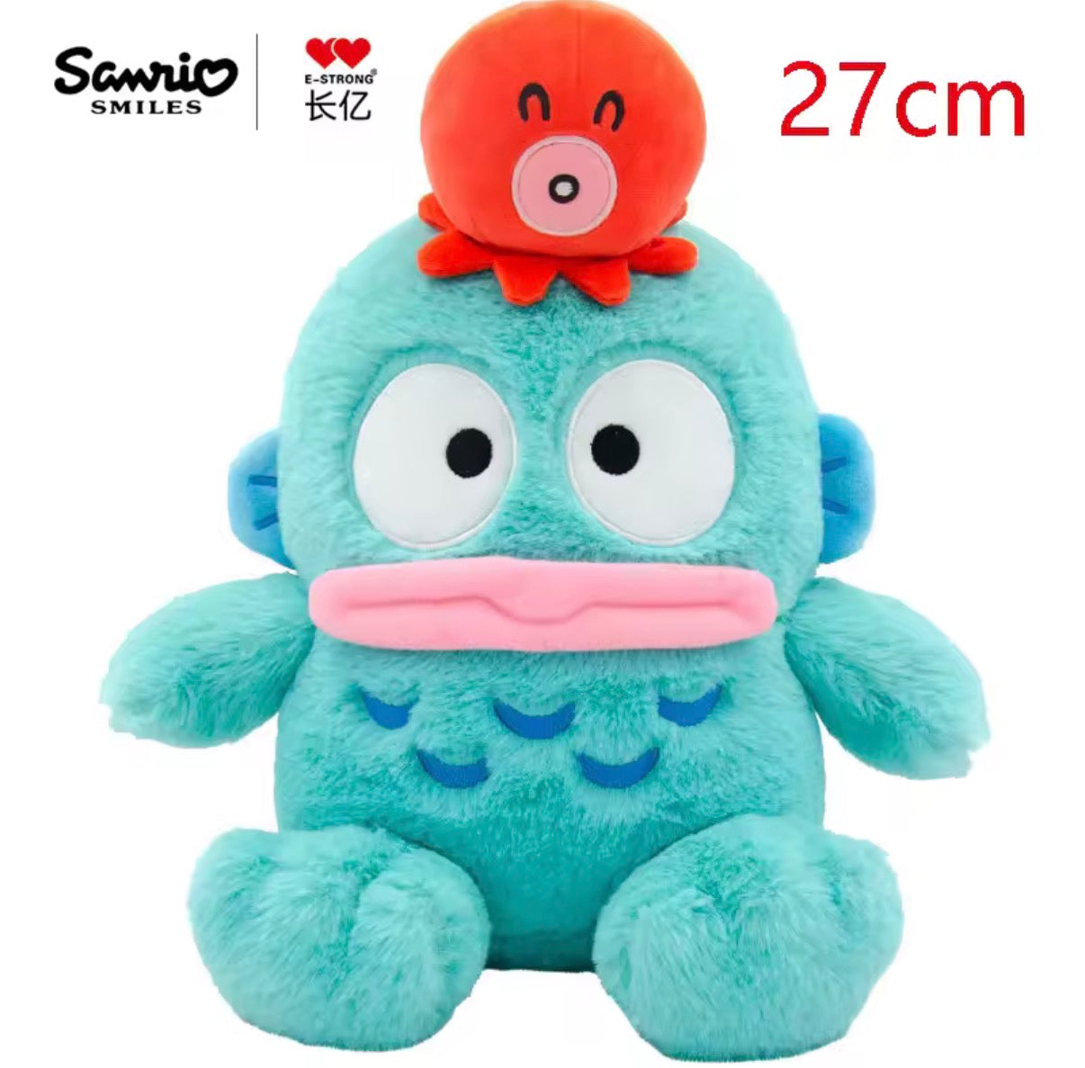 100% Genuine Sanrio Hangyodon Cartoon Plush Toy - 22cm & 27cm - Perfect Gift