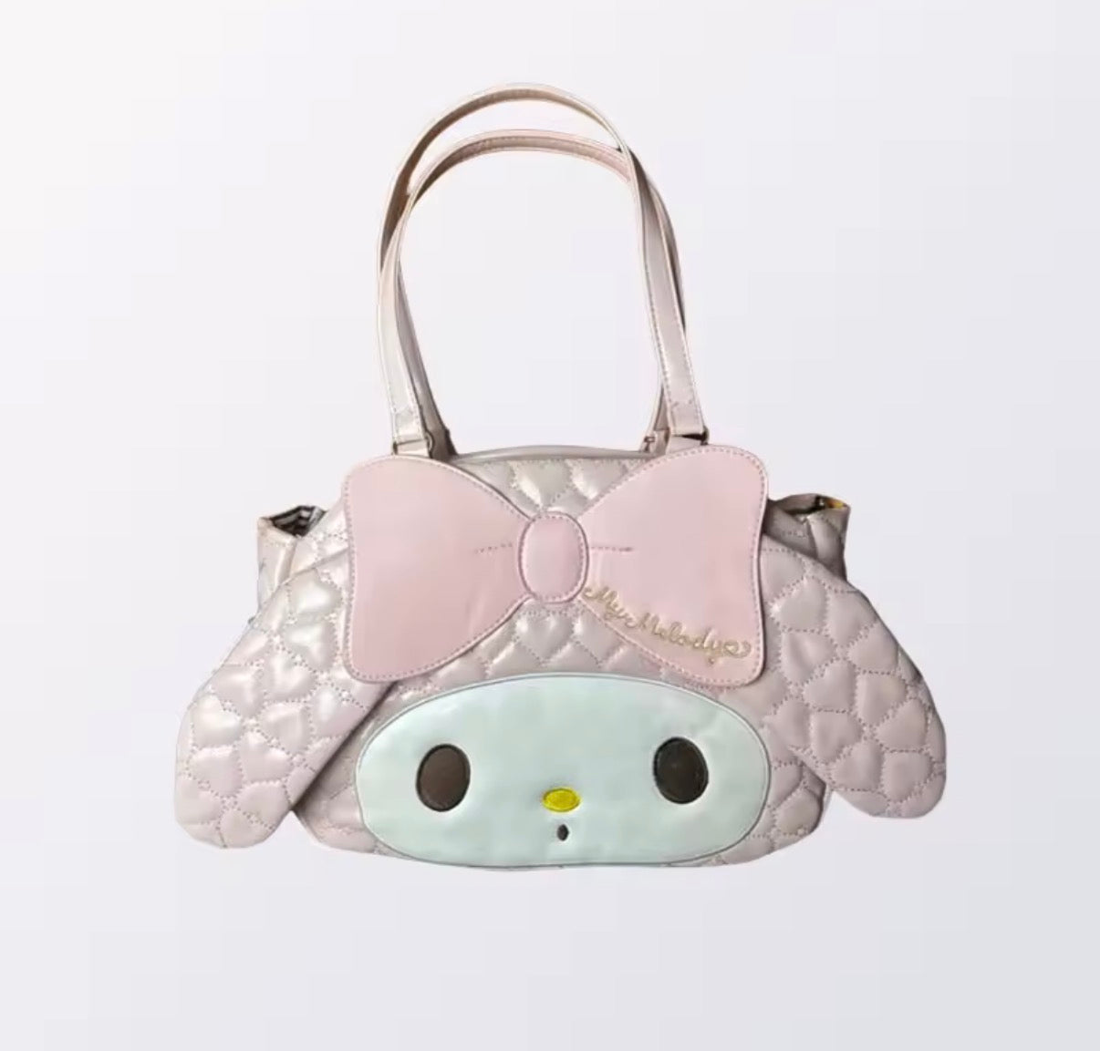 Backpack Tote Bag Sanrio My Melody Kawaii Anime Cartoon PU Leather Shoulder Commuter Daily Travel Bag