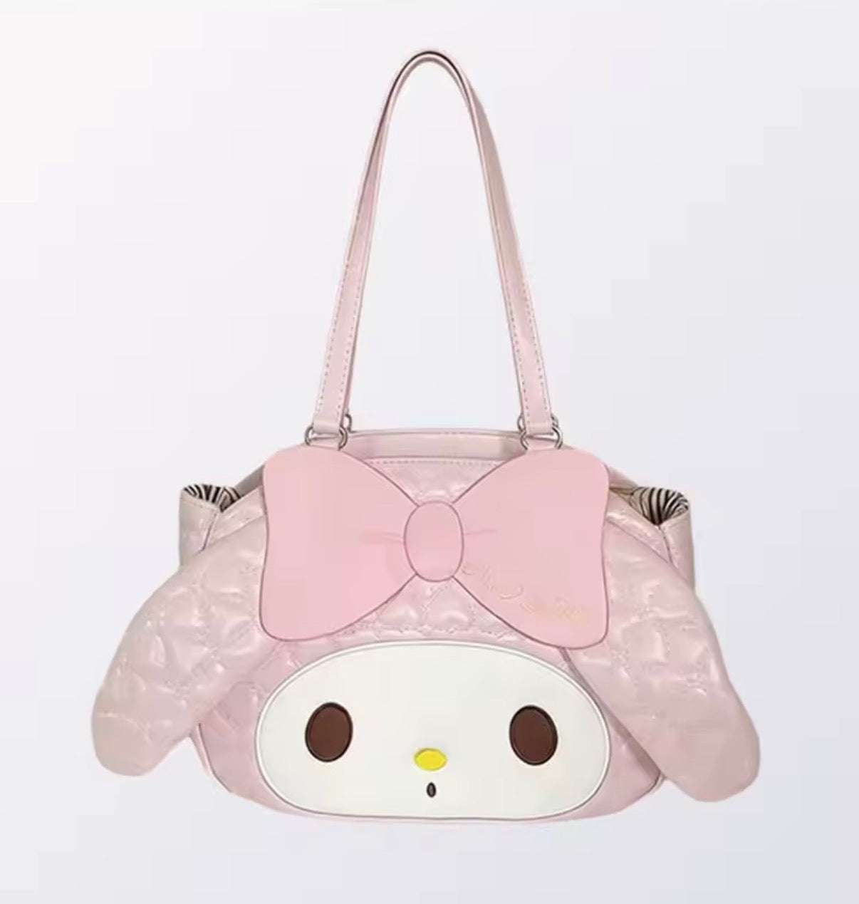 Backpack Tote Bag Sanrio My Melody Kawaii Anime Cartoon PU Leather Shoulder Commuter Daily Travel Bag