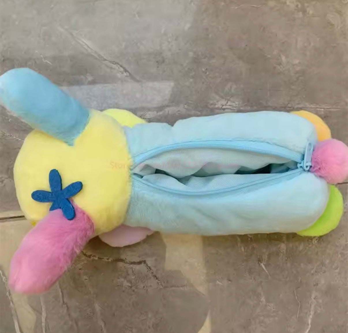 Kawaii Usahana Plush Pencil Cases For Girls Cute Rabbit Bunny Pencil Pouch Storage Bag School Stationery Supplies Gifts