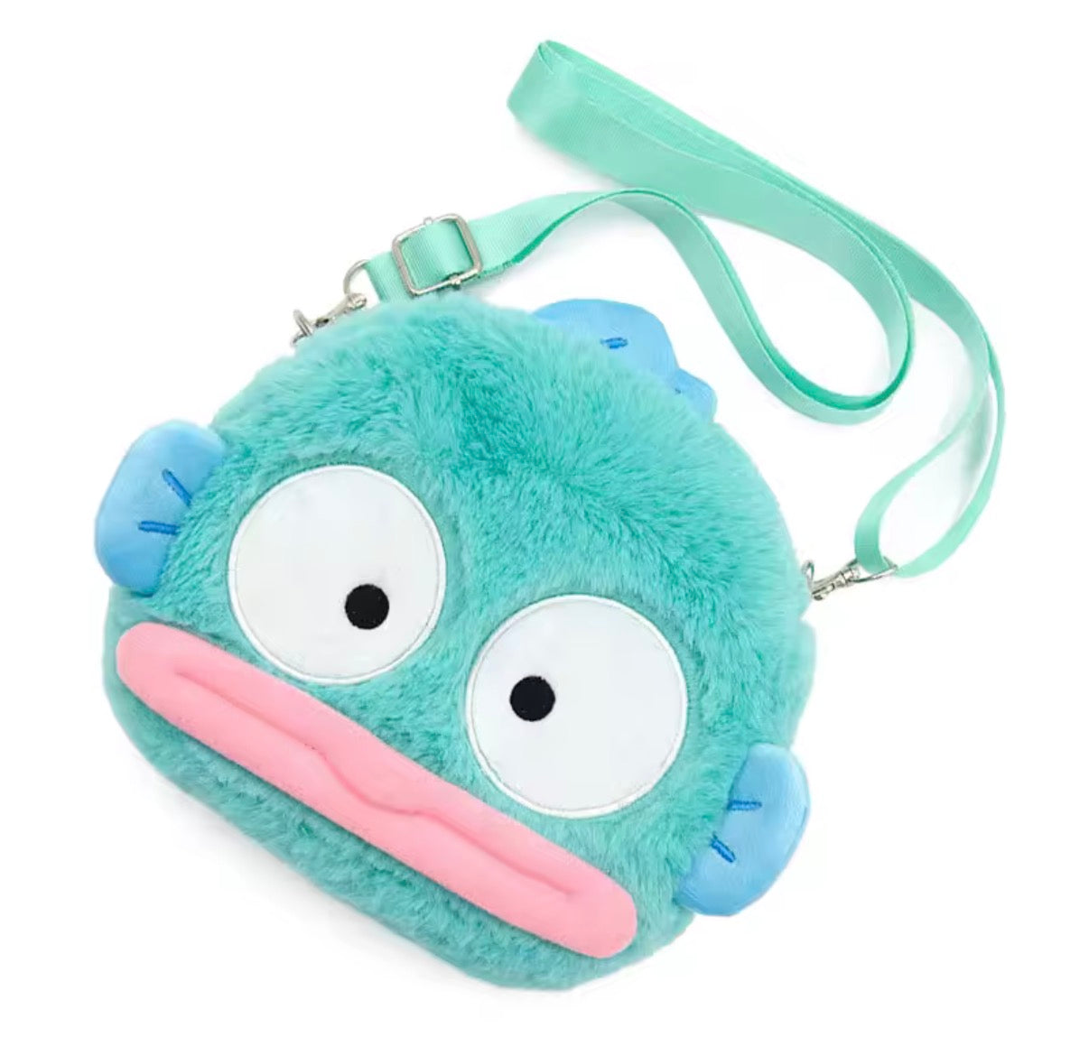 Sanrio Hangyodon Crossbody Bag Children Toys Plush Coin Purses Fashion Bag