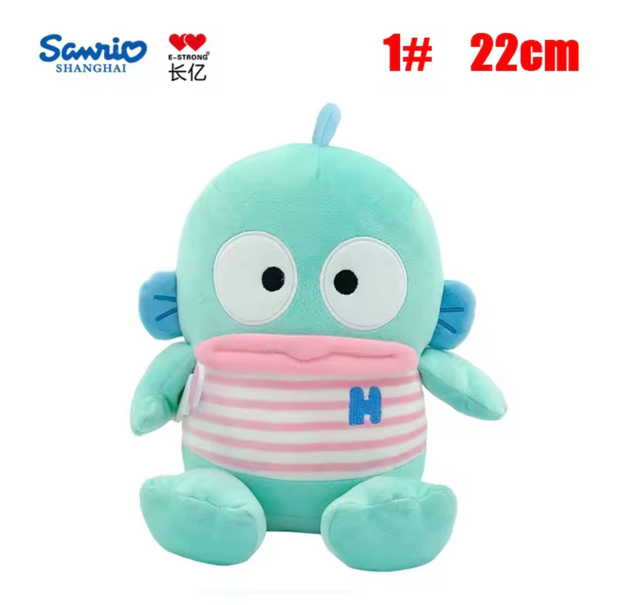 100% Genuine Sanrio Hangyodon Cartoon Plush Toy - 22cm & 27cm - Perfect Gift