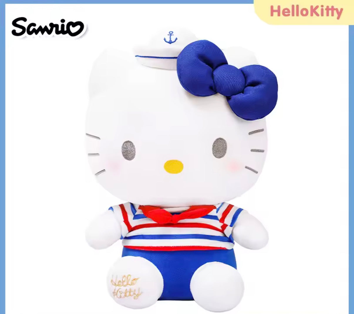 100% Genuine 20cm Sanrio Hello Kitty Plush Toy Stuffed Toys Children's Birthday Christmas Gifts - Various Colours & Designs