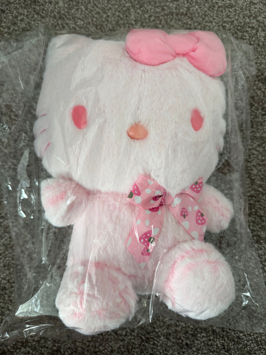 100% Genuine 30cm Sanrio Hello Kitty Pink Cherry Blossom Plush Toy Stuffed Toys Children's Birthday Christmas Gifts