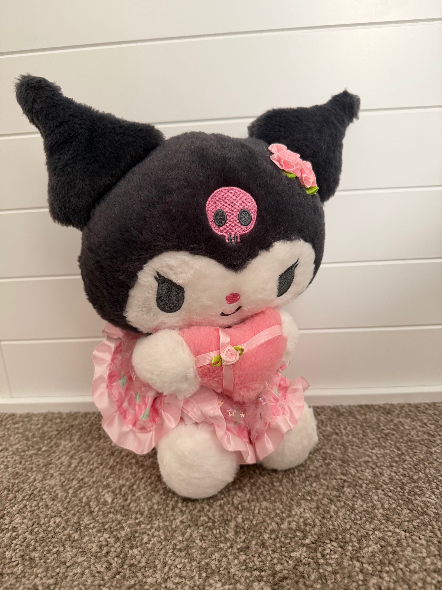 100% Genuine 27cm Sanrio Kuromi Plush Toy Stuffed Toys Children's Birthday Christmas Gifts - 2 Different Designs
