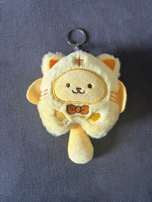 12cm Sanrio Pompompurin Kawaii Stuffed Plushie Keychain / Bag Chain -Cartoon Cute Plushie - Perfect Birthday / Christmas Gift