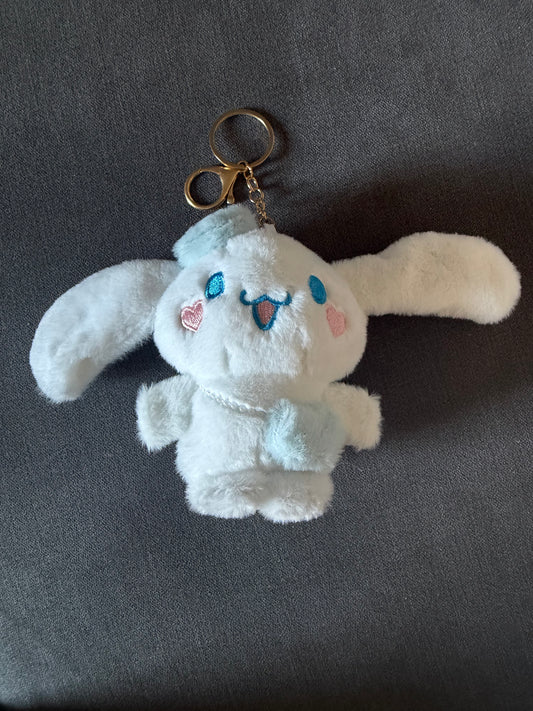 15cm Sanrio Cinnamorroll Stuffed Toy Pendant Cute Plush Toys Keyring Keychain - 3 Designs Available